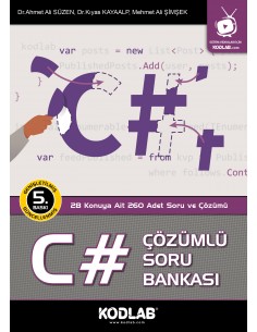 C# ÇÖZÜMLÜ SORU BANKASI